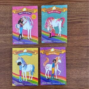 Unicorn Academy 4 Book Set for Kids